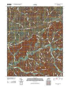 Gravel Switch Kentucky Historical topographic map, 1:24000 scale, 7.5 X 7.5 Minute, Year 2010