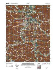 Grayson Kentucky Historical topographic map, 1:24000 scale, 7.5 X 7.5 Minute, Year 2010