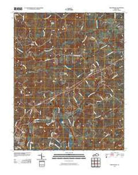 Greensburg Kentucky Historical topographic map, 1:24000 scale, 7.5 X 7.5 Minute, Year 2010