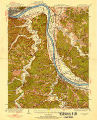 Greenup Kentucky Historical topographic map, 1:62500 scale, 15 X 15 Minute, Year 1926
