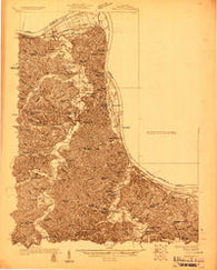 Greenup Kentucky Historical topographic map, 1:48000 scale, 15 X 15 Minute, Year 1926