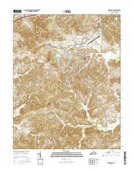 Greenville Kentucky Current topographic map, 1:24000 scale, 7.5 X 7.5 Minute, Year 2016