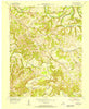 Gresham Kentucky Historical topographic map, 1:24000 scale, 7.5 X 7.5 Minute, Year 1953