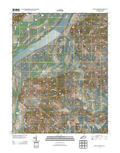 Grove Center Kentucky Historical topographic map, 1:24000 scale, 7.5 X 7.5 Minute, Year 2013