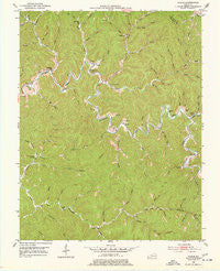 Guage Kentucky Historical topographic map, 1:24000 scale, 7.5 X 7.5 Minute, Year 1951