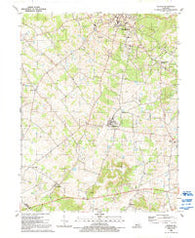 Guston Kentucky Historical topographic map, 1:24000 scale, 7.5 X 7.5 Minute, Year 1991