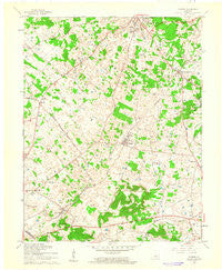 Guston Kentucky Historical topographic map, 1:24000 scale, 7.5 X 7.5 Minute, Year 1961