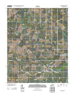 Guthrie Kentucky Historical topographic map, 1:24000 scale, 7.5 X 7.5 Minute, Year 2013