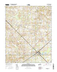 Guthrie Kentucky Current topographic map, 1:24000 scale, 7.5 X 7.5 Minute, Year 2016