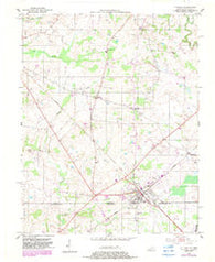 Guthrie Kentucky Historical topographic map, 1:24000 scale, 7.5 X 7.5 Minute, Year 1950