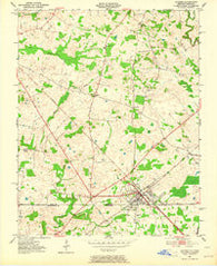 Guthrie Kentucky Historical topographic map, 1:24000 scale, 7.5 X 7.5 Minute, Year 1950