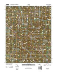 Hadley Kentucky Historical topographic map, 1:24000 scale, 7.5 X 7.5 Minute, Year 2013