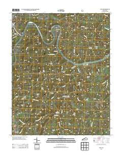 Hail Kentucky Historical topographic map, 1:24000 scale, 7.5 X 7.5 Minute, Year 2013