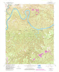 Hail Kentucky Historical topographic map, 1:24000 scale, 7.5 X 7.5 Minute, Year 1963