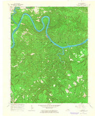 Hail Kentucky Historical topographic map, 1:24000 scale, 7.5 X 7.5 Minute, Year 1963