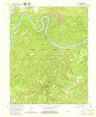 Hail Kentucky Historical topographic map, 1:24000 scale, 7.5 X 7.5 Minute, Year 1963