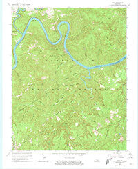 Hail Kentucky Historical topographic map, 1:24000 scale, 7.5 X 7.5 Minute, Year 1963
