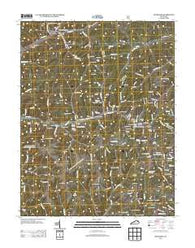 Haldeman Kentucky Historical topographic map, 1:24000 scale, 7.5 X 7.5 Minute, Year 2013