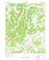 Haleys Mill Kentucky Historical topographic map, 1:24000 scale, 7.5 X 7.5 Minute, Year 1972