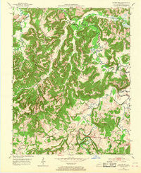 Haleys Mill Kentucky Historical topographic map, 1:24000 scale, 7.5 X 7.5 Minute, Year 1953