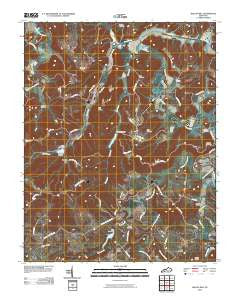 Haleys Mill Kentucky Historical topographic map, 1:24000 scale, 7.5 X 7.5 Minute, Year 2010