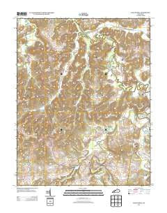 Haleys Mill Kentucky Historical topographic map, 1:24000 scale, 7.5 X 7.5 Minute, Year 2013