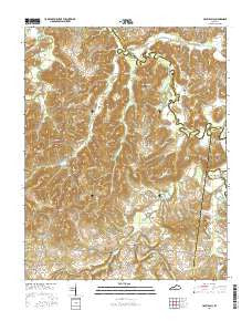 Haleys Mill Kentucky Current topographic map, 1:24000 scale, 7.5 X 7.5 Minute, Year 2016