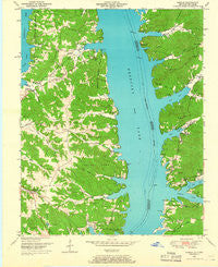 Hamlin Kentucky Historical topographic map, 1:24000 scale, 7.5 X 7.5 Minute, Year 1950