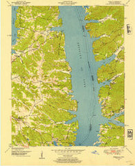 Hamlin Kentucky Historical topographic map, 1:24000 scale, 7.5 X 7.5 Minute, Year 1950