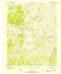 Hammonville Kentucky Historical topographic map, 1:24000 scale, 7.5 X 7.5 Minute, Year 1954