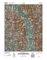 Hardin Kentucky Historical topographic map, 1:24000 scale, 7.5 X 7.5 Minute, Year 2010