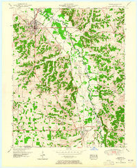 Hardin Kentucky Historical topographic map, 1:24000 scale, 7.5 X 7.5 Minute, Year 1951