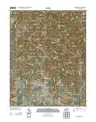 Hardinsburg Kentucky Historical topographic map, 1:24000 scale, 7.5 X 7.5 Minute, Year 2013