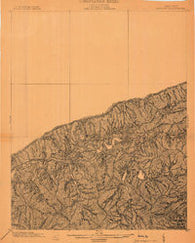 Harlan Kentucky Historical topographic map, 1:48000 scale, 15 X 15 Minute, Year 1903