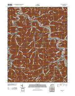 Harold Kentucky Historical topographic map, 1:24000 scale, 7.5 X 7.5 Minute, Year 2010