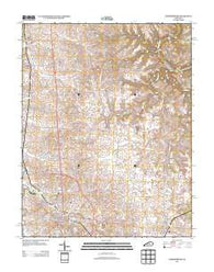 Harrodsburg Kentucky Historical topographic map, 1:24000 scale, 7.5 X 7.5 Minute, Year 2013
