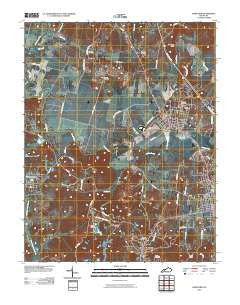Hartford Kentucky Historical topographic map, 1:24000 scale, 7.5 X 7.5 Minute, Year 2010