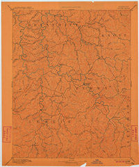 Hazard Kentucky Historical topographic map, 1:125000 scale, 30 X 30 Minute, Year 1891