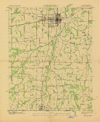 Hazel Kentucky Historical topographic map, 1:24000 scale, 7.5 X 7.5 Minute, Year 1936