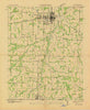 Hazel Kentucky Historical topographic map, 1:24000 scale, 7.5 X 7.5 Minute, Year 1936