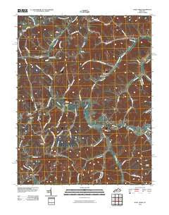 Hazel Green Kentucky Historical topographic map, 1:24000 scale, 7.5 X 7.5 Minute, Year 2010