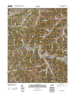 Hazel Green Kentucky Historical topographic map, 1:24000 scale, 7.5 X 7.5 Minute, Year 2013