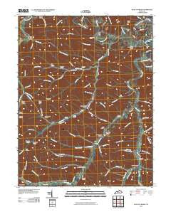 Head of Grassy Kentucky Historical topographic map, 1:24000 scale, 7.5 X 7.5 Minute, Year 2010