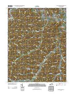 Head of Grassy Kentucky Historical topographic map, 1:24000 scale, 7.5 X 7.5 Minute, Year 2013