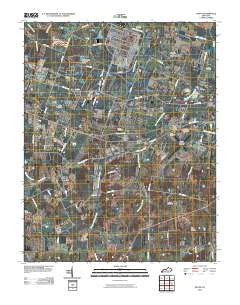 Heath Kentucky Historical topographic map, 1:24000 scale, 7.5 X 7.5 Minute, Year 2010