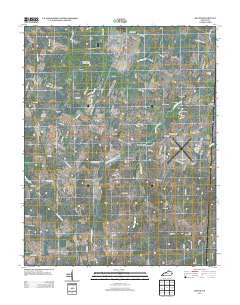 Heath Kentucky Historical topographic map, 1:24000 scale, 7.5 X 7.5 Minute, Year 2013