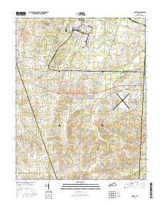 Heath Kentucky Current topographic map, 1:24000 scale, 7.5 X 7.5 Minute, Year 2016