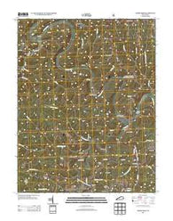 Heidelberg Kentucky Historical topographic map, 1:24000 scale, 7.5 X 7.5 Minute, Year 2013