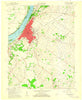 Henderson Kentucky Historical topographic map, 1:24000 scale, 7.5 X 7.5 Minute, Year 1959