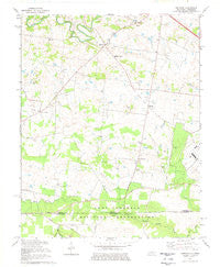 Herndon Kentucky Historical topographic map, 1:24000 scale, 7.5 X 7.5 Minute, Year 1978